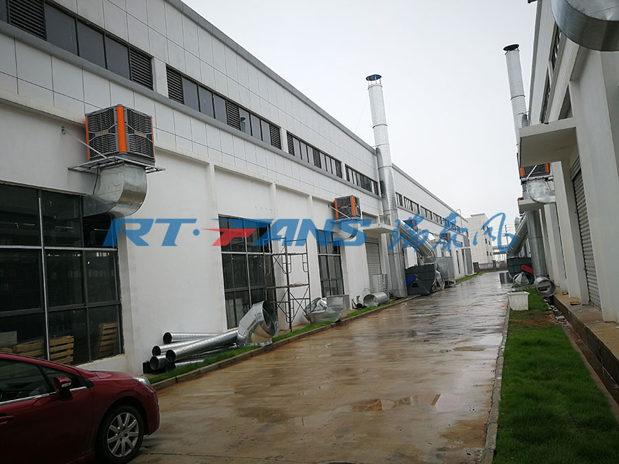 環(huán)保空調,潤東方冷風機,廠房通風降溫